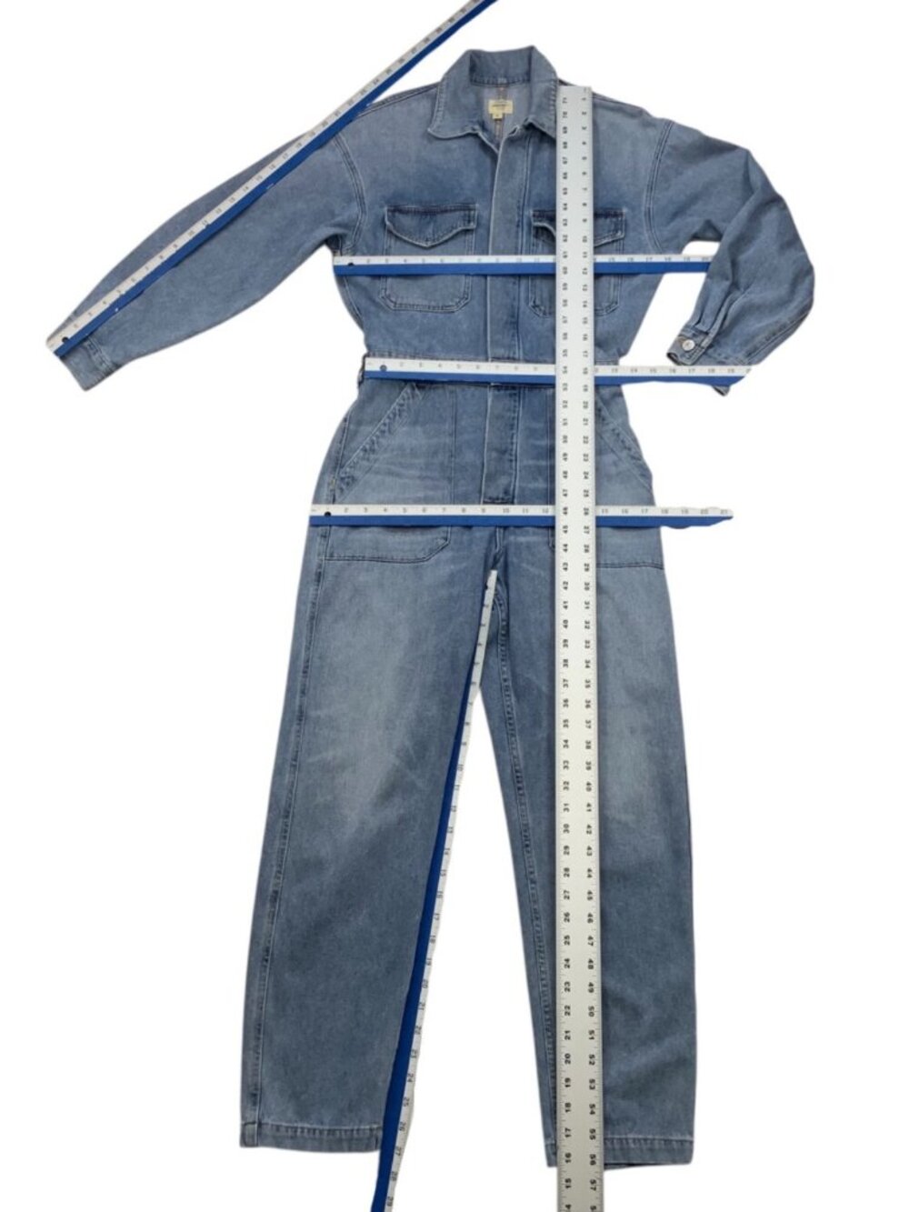 Citizens Of Humanity COH Marta Denim Jumpsuit S Monologue - Picture 5 of 15